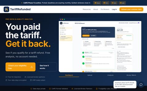 TariffRefunded